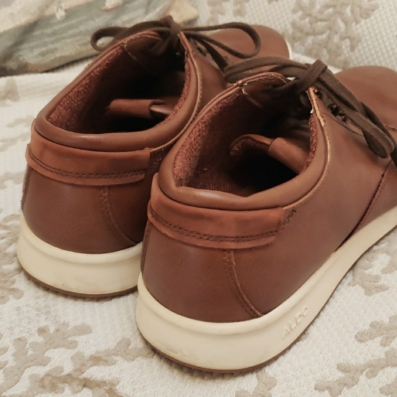Aldo Mens Nerrawia Casual Shoes Brown Cognac Lace Up Round Toe 9.5 EUR 42.5 - Picture 9 of 16